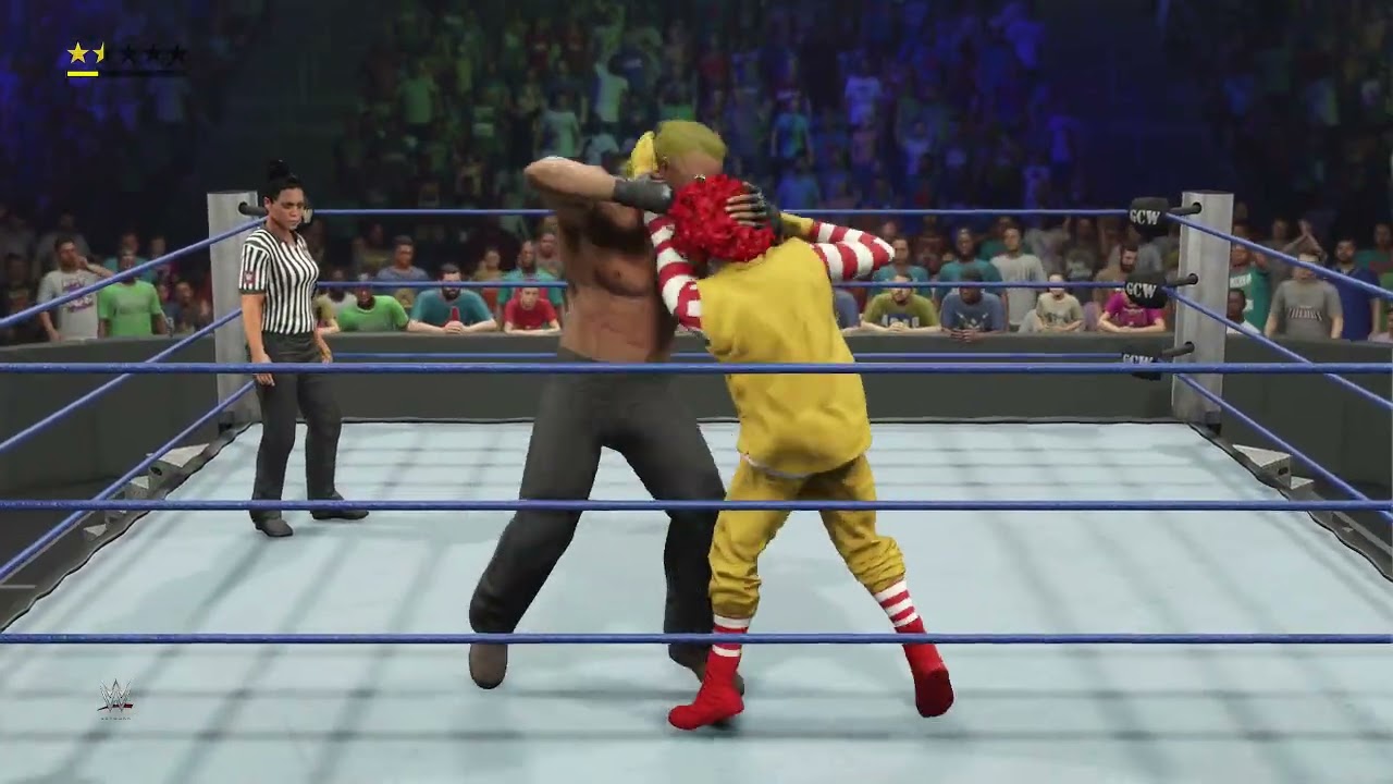 WWE 2K23: West/East Coast Title:: Ronald McDonald vs. Griffin 12/22/25