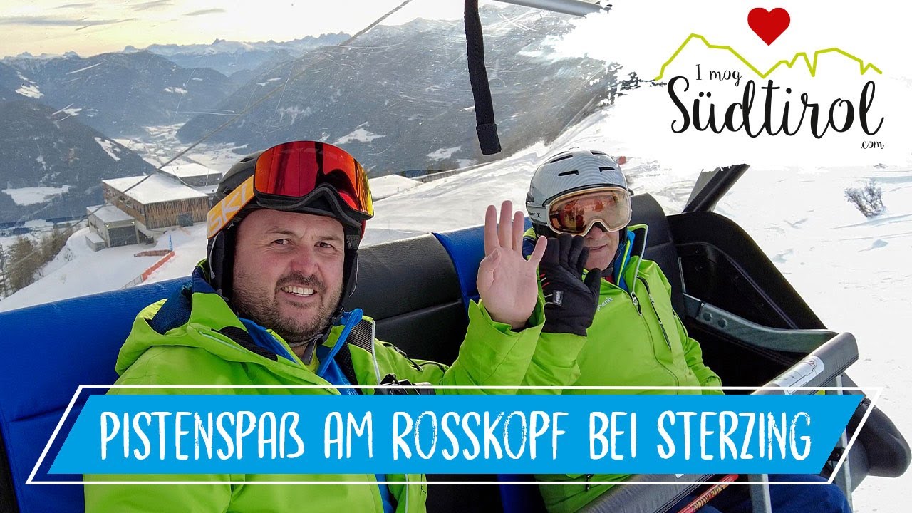 Pistenspaß am Rosskopf bei Sterzing 2023 ❄️ Erlebe das ultimative Skivergnügen ❤️ Skigebiet Rosskopf