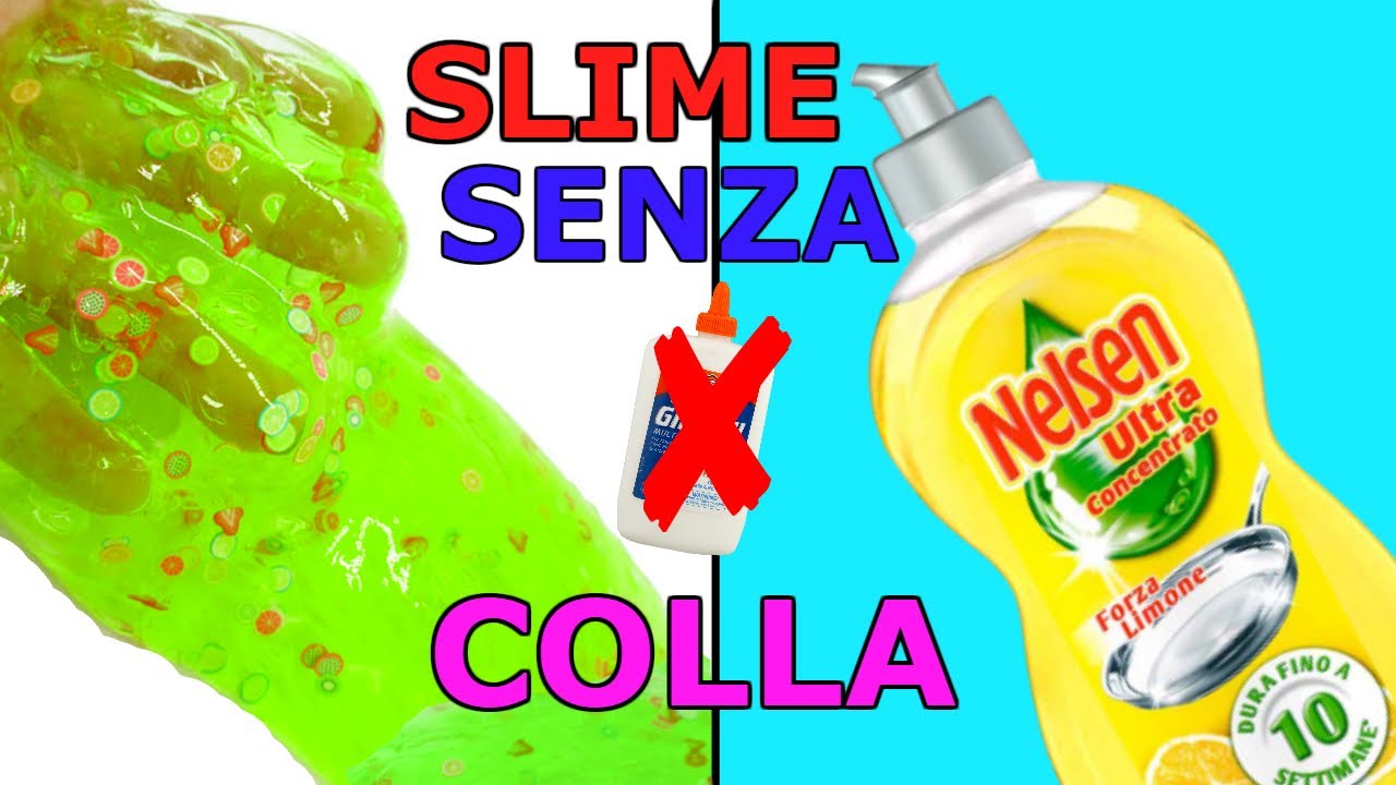 SLIME SENZA COLLA E SENZA ADDENSANTE! SOLO 2 INGREDIENTI! FUNZIONANO?