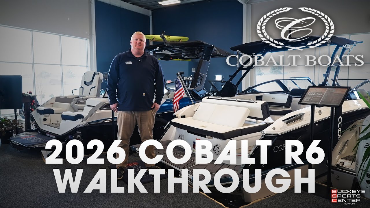 Обзор лодки COBALT R6 2026 года