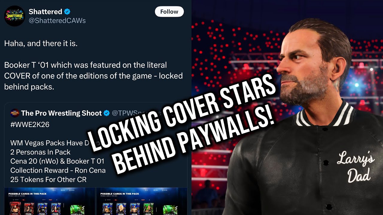 2K ReSelling Old Content! Locking Coverstars Behind MyFaction! - WWE 2K26 News
