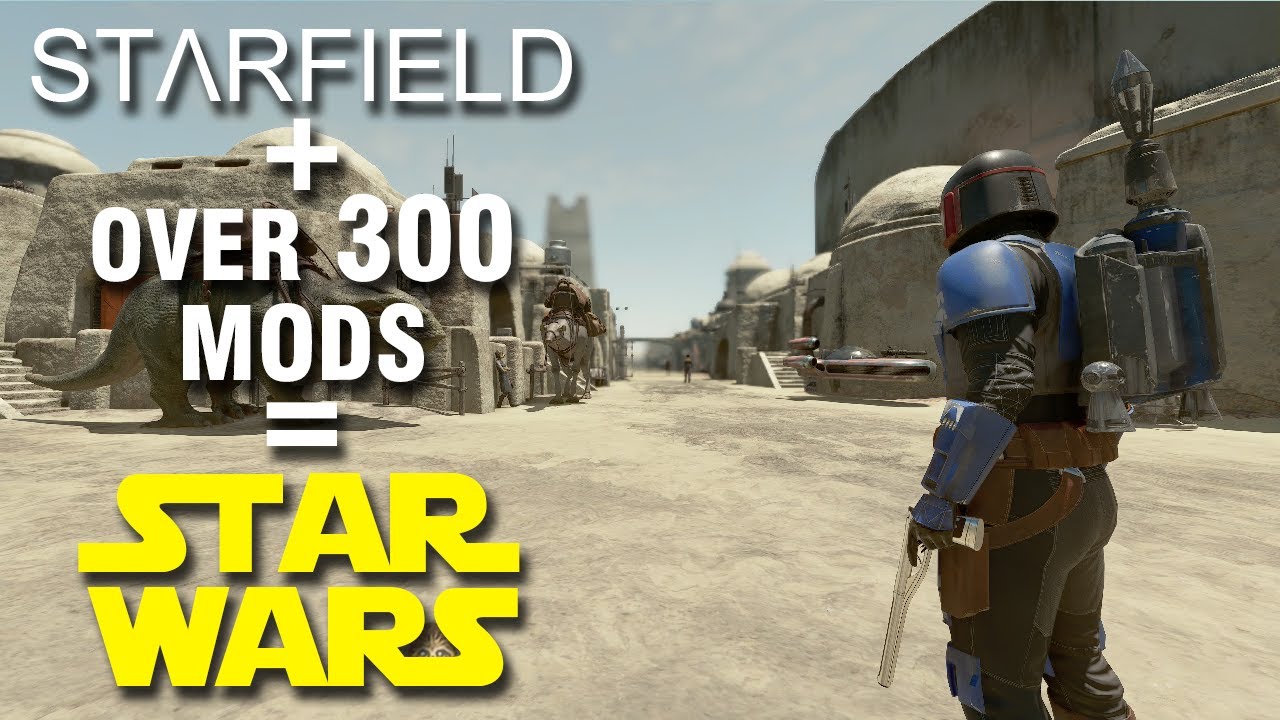 This is INCREDIBLE! - Star Wars Genesis | 300+ Mods Starfield