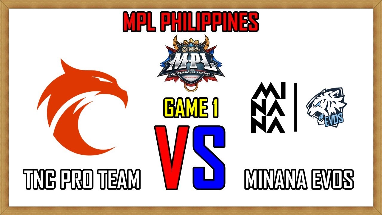 TNC PRO TEAM VS MINANA EVOS - GAME 1 | #MPLPHS12 - REGULAR SEASON | #TNC #MNNE #TNCVSMNNE (ENG)