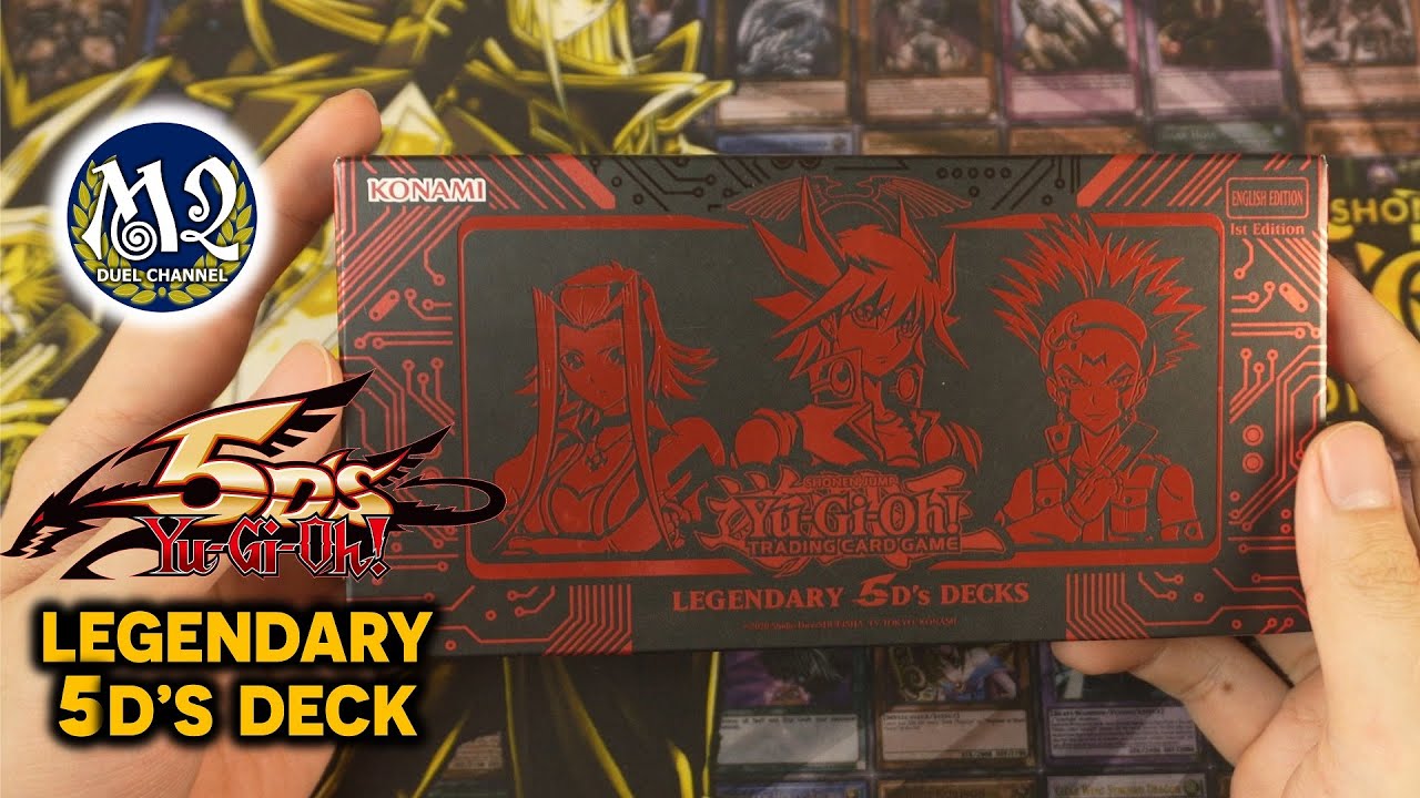 Mở hộp YUGIOH TCG Legendary 5D's Decks | L5DD M2DA