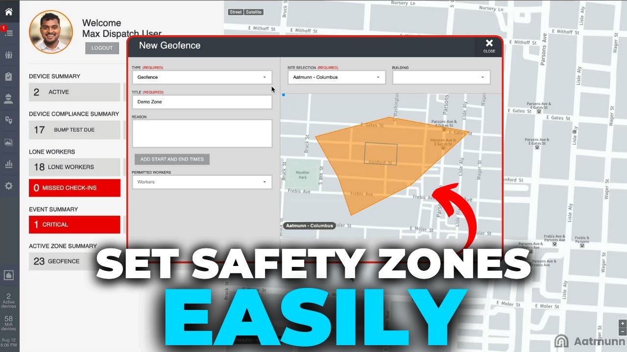 Control Access Zoning | Protect Workers | Safety Control Center