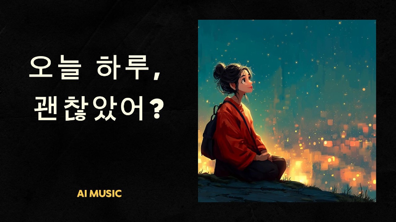 나의 오늘 하루가 행복했으면 좋겠어