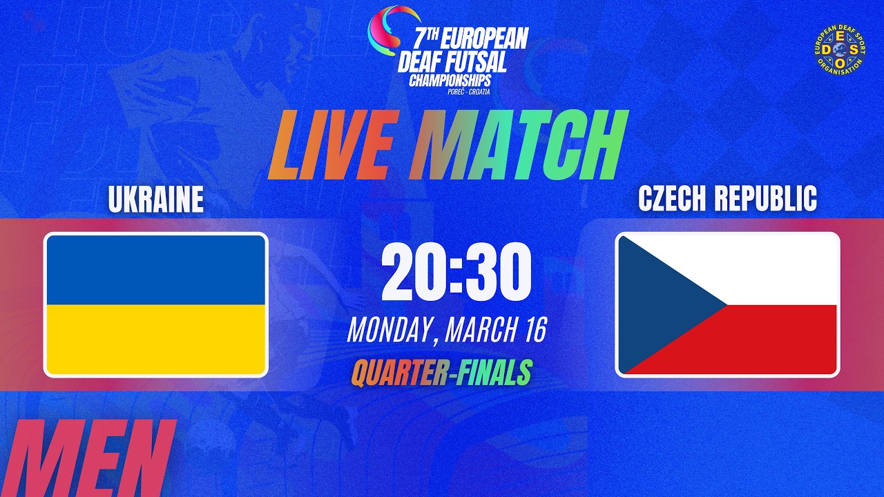 MEN | GAME 31 | GROUP Q.F, 1-8 | UKRAINE vs CZECH REPUBLIC