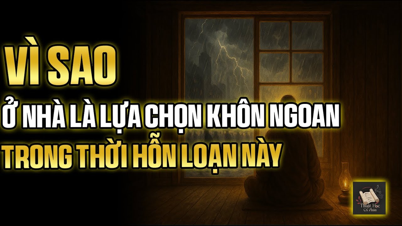 Vì Sao Ở Nhà Là Lựa Chọn Khôn Ngoan Nhất Thời Hỗn Loạn Này? | Thuật Học Cổ Nhân