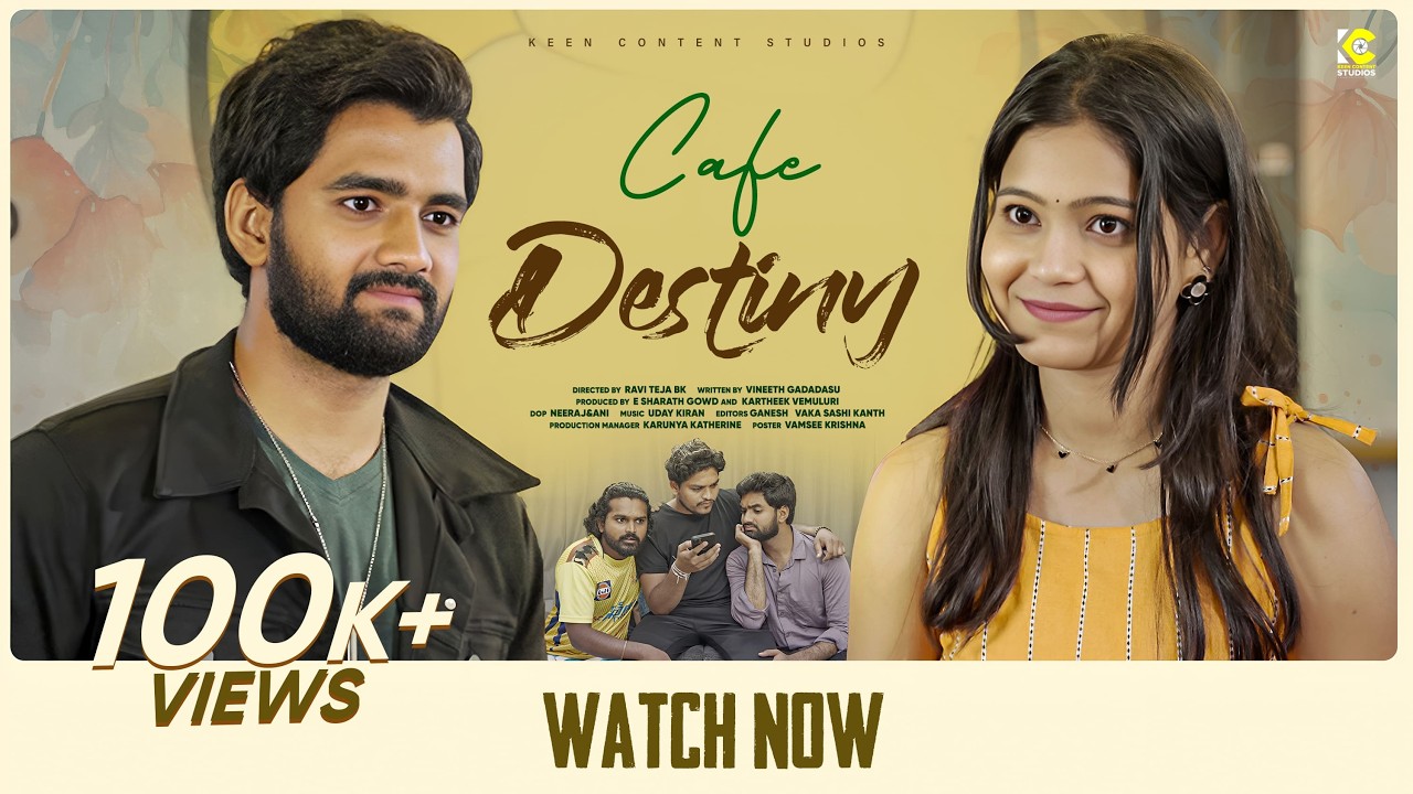Cafe Destiny – She Wasn’t Supposed to Be There ☕ | Telugu Short Film 2025 | 9/100