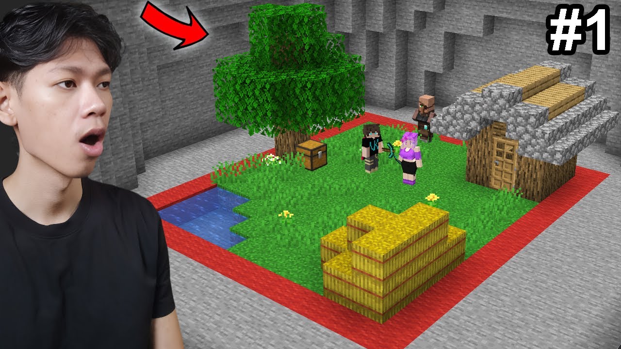 Minecraft ប៉ុន្តែខ្ញុំត្រូវជាប់នៅក្នុង Cave ជាមួយស្រីស្អាត!!!