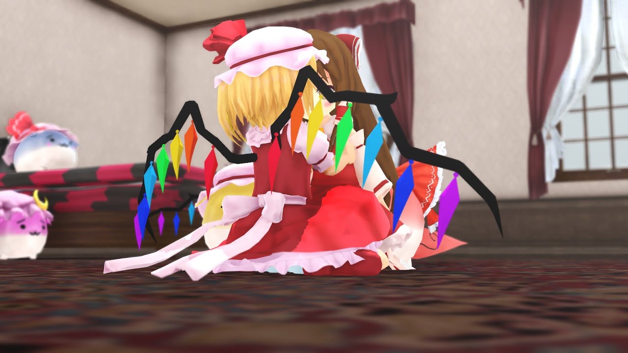 【東方MMD】フランドールの気になる相手【紙芝居】