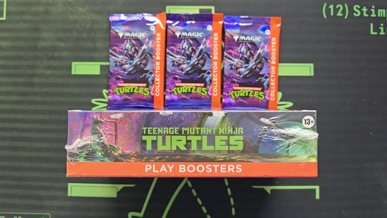 Teenage Mutant Ninja Turtles Play Box Opening!