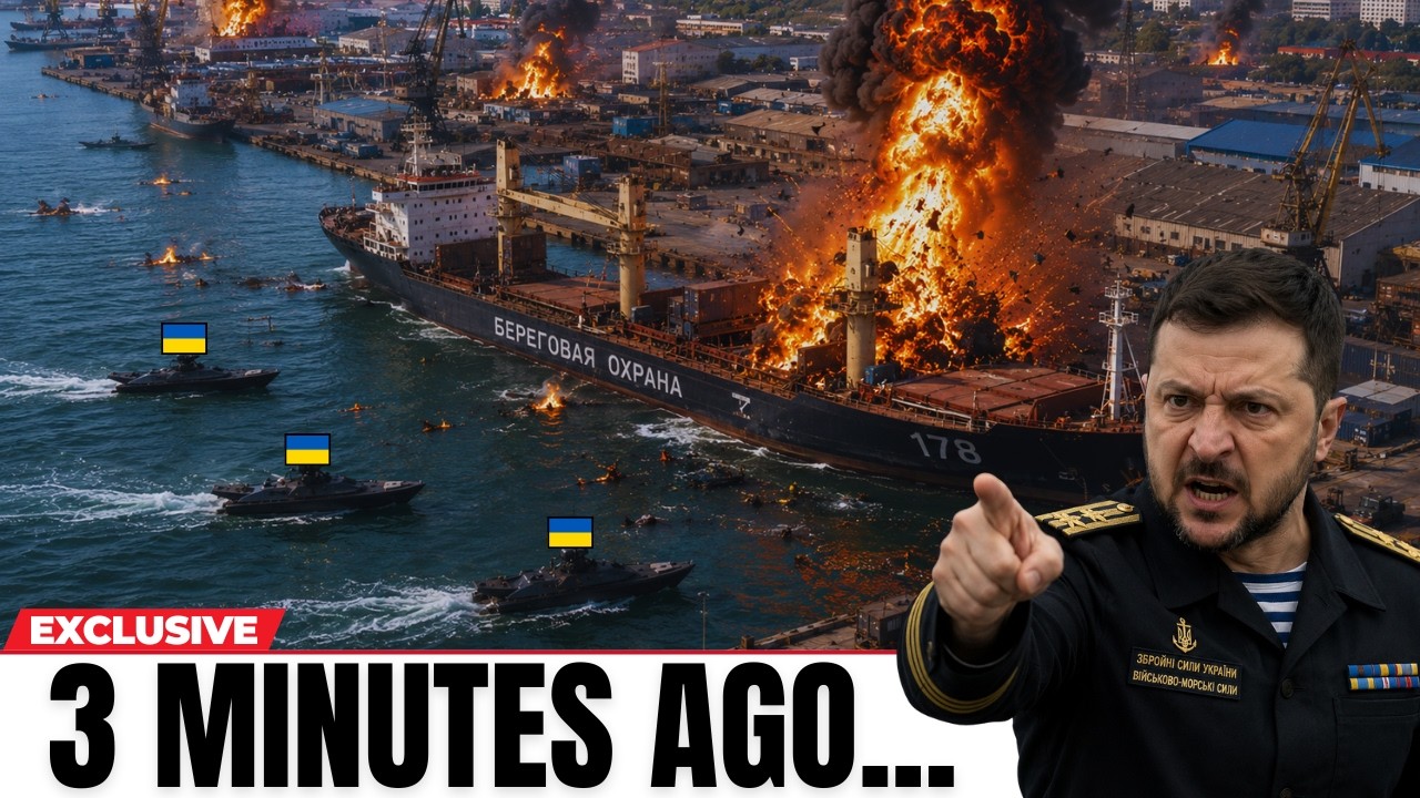 Ukrainian Sea Drones Entered Russia's Azov Naval Harbor &mdash;  Then THIS Happened...