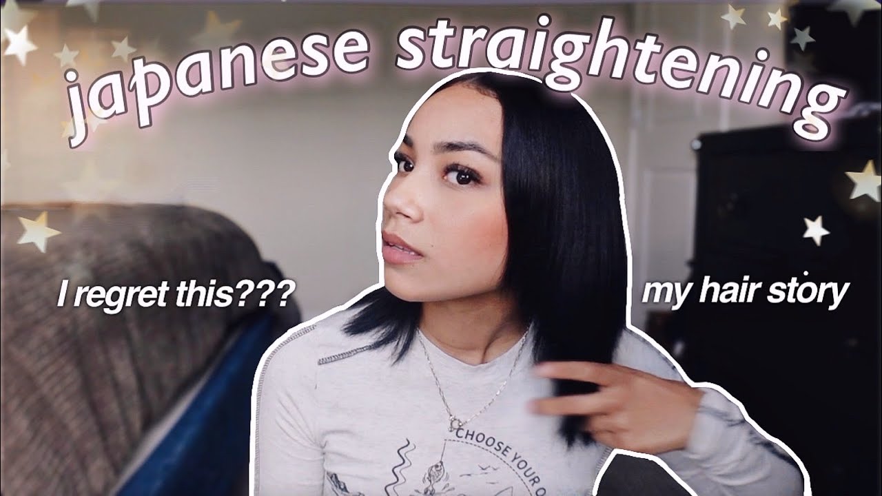 japanese hair straightening | experience & thoughts + my hair story✂️ *warning* super cringy photos!