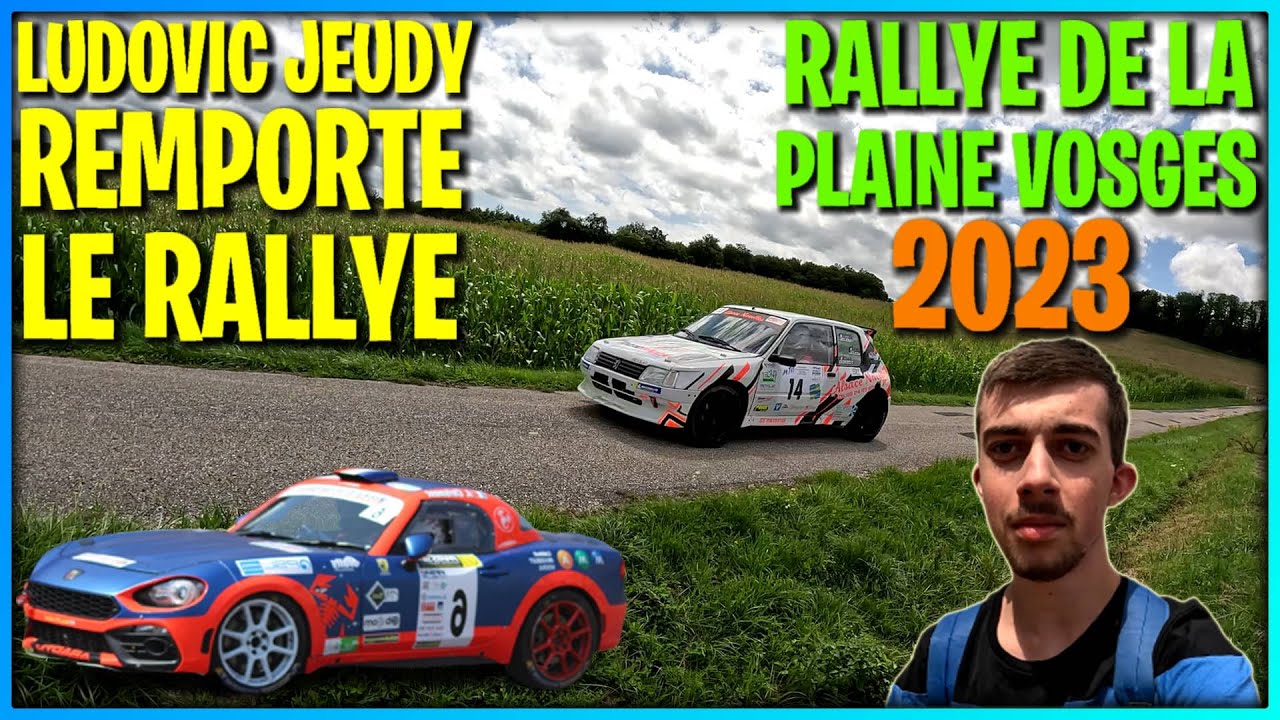 RALLYE DE LA PLAINE 2023 - ACTIONS & VLOG 4K !