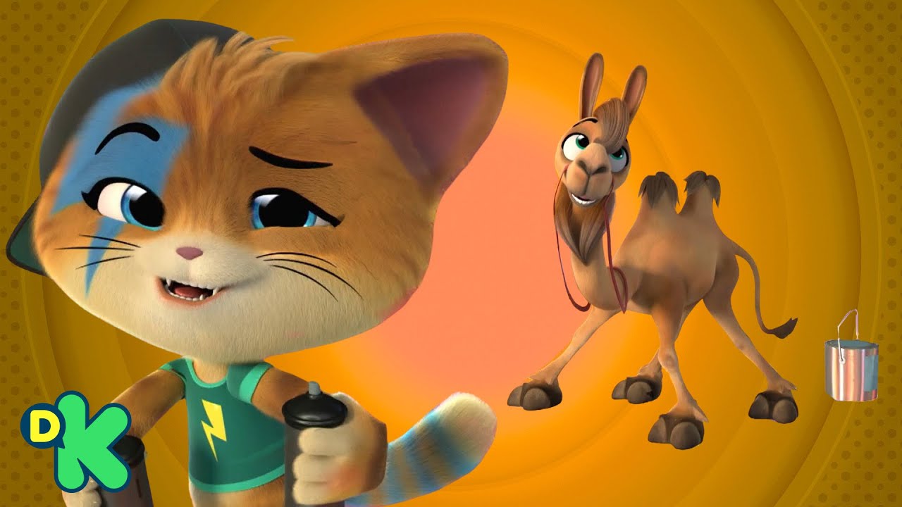 Os Buffycats pintam e cantam junto com Kataly | 44 Gatos | Discovery Kids Brasil