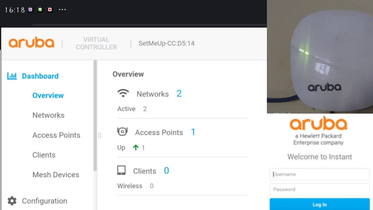 How to setup Aruba routers access points (Wi-Fi) or reset your Aruba routers | APIN0303