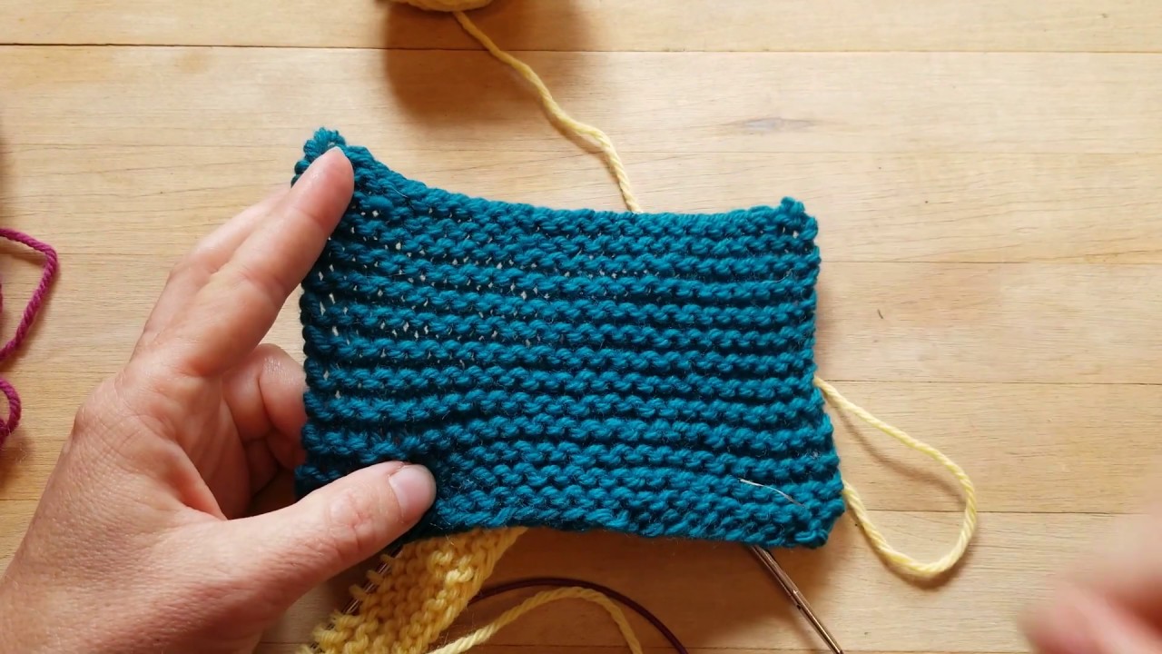 Tutoriel Tricot D&eacute;butant - Le&ccedil;on 3 - La Maille endroit