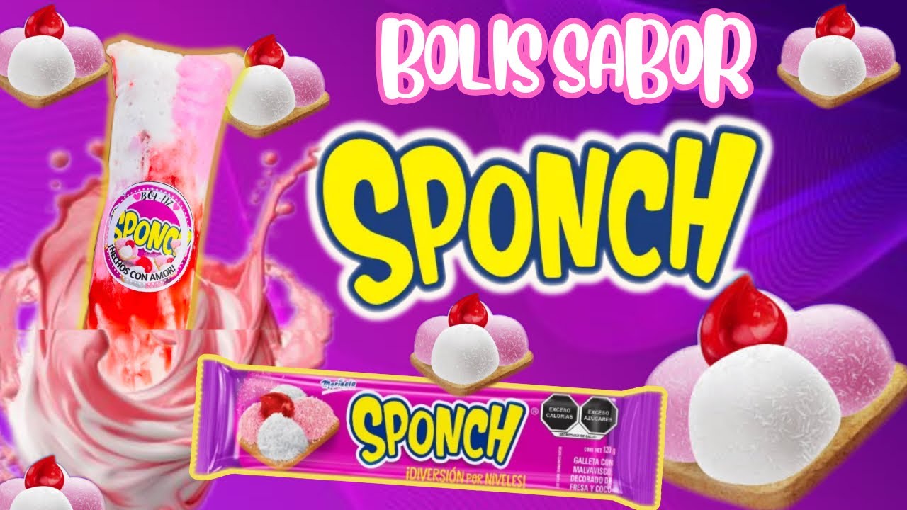 BOLIS GOURMET /SABOR GALLETA SPONCH receta para tu NEGOCIO super DELICIOSOS Y CREMOSITOS 