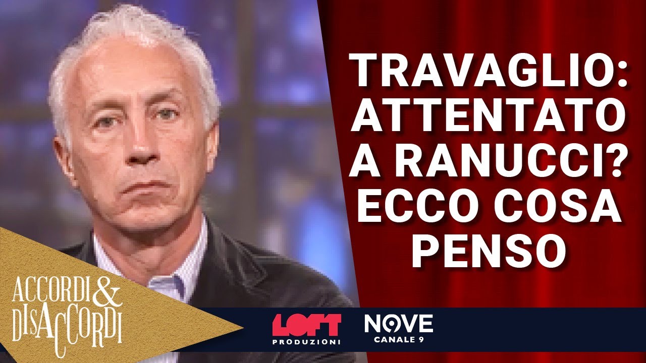 Travaglio: attentato a Ranucci? Ecco cosa penso