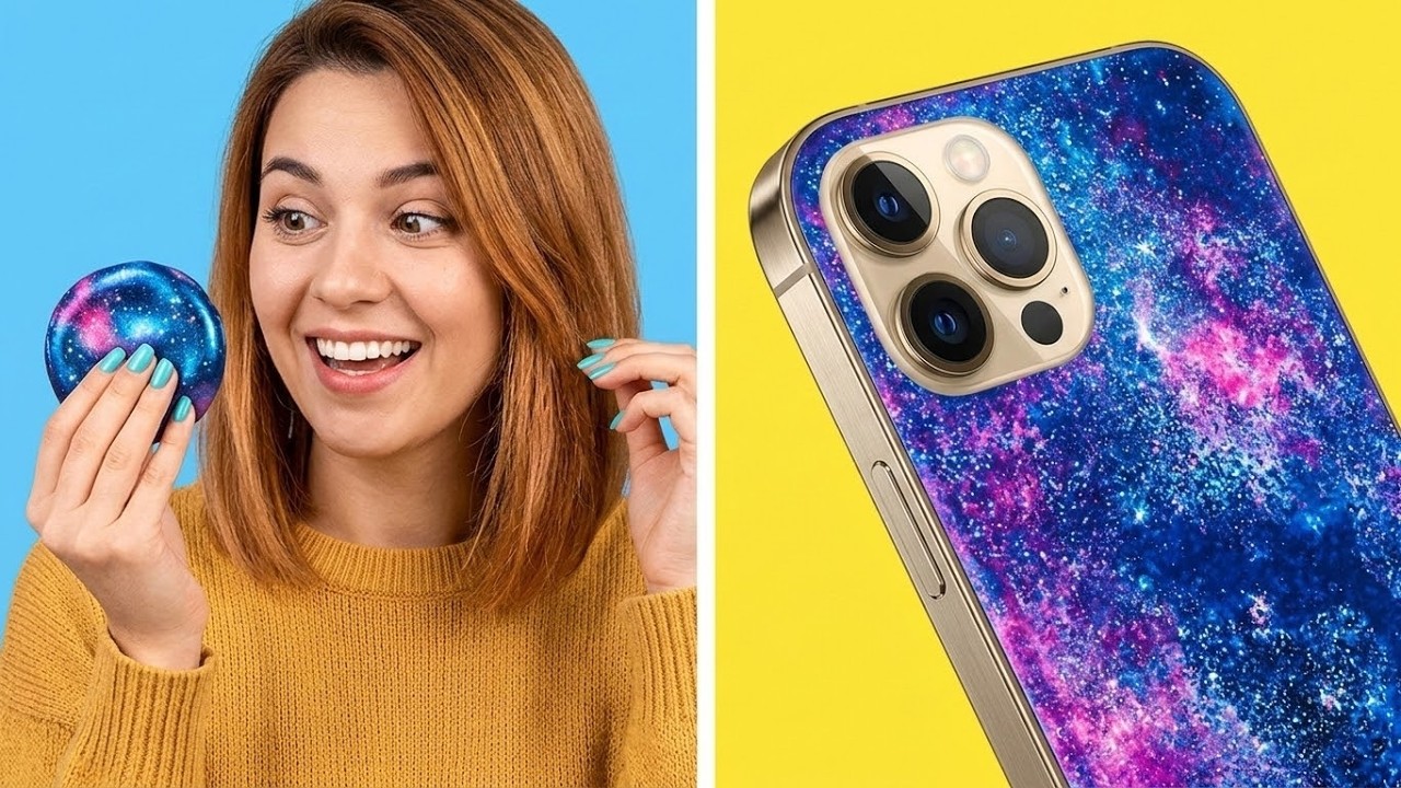 GENIALES MANUALIDADES DE BRICOLAJE PARA EL TELÉFONO || Divertidos trucos manuales para tu teléfono