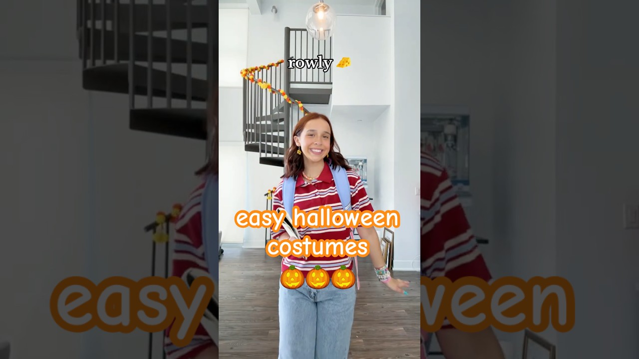 easy halloween costume ideas!! 🍁🎃🙌🏼