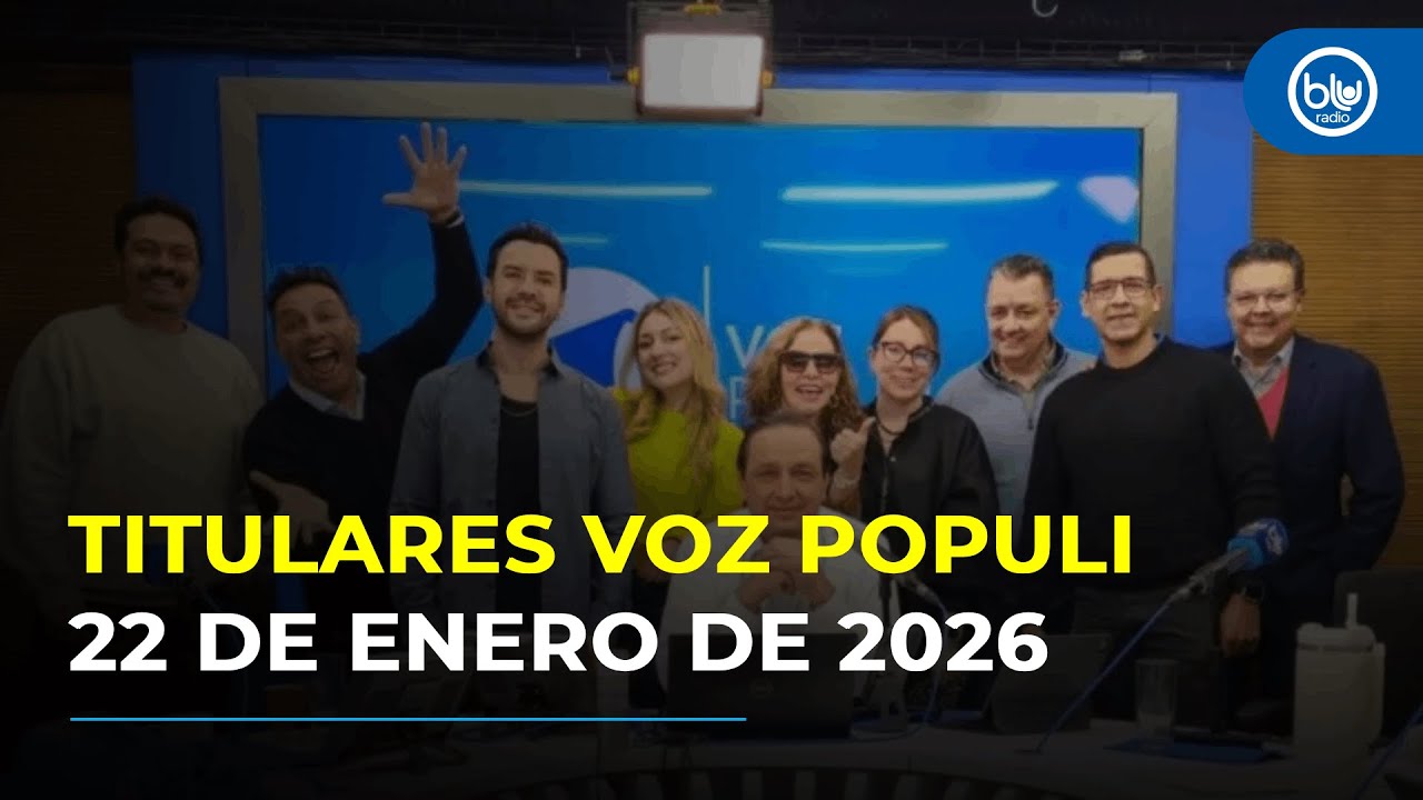 Titulares Voz Populi 22 de enero de 2026