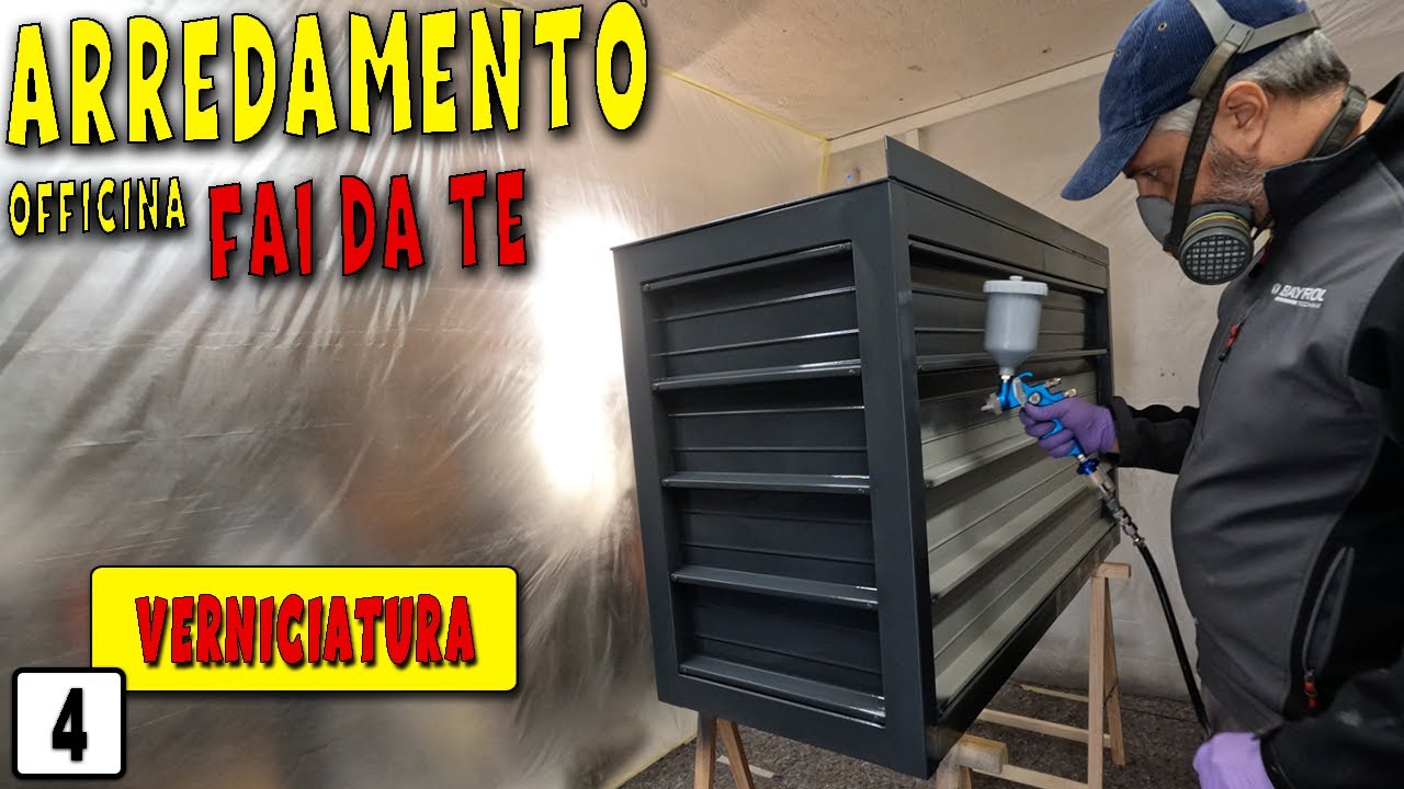 Arredamento officina 4   Verniciatura