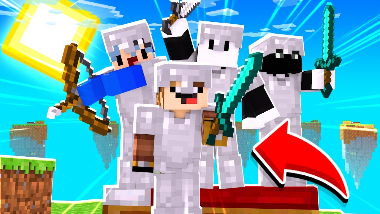 CHAMEI 3 NOOBS PRO BEDWARS | MINECRAFT