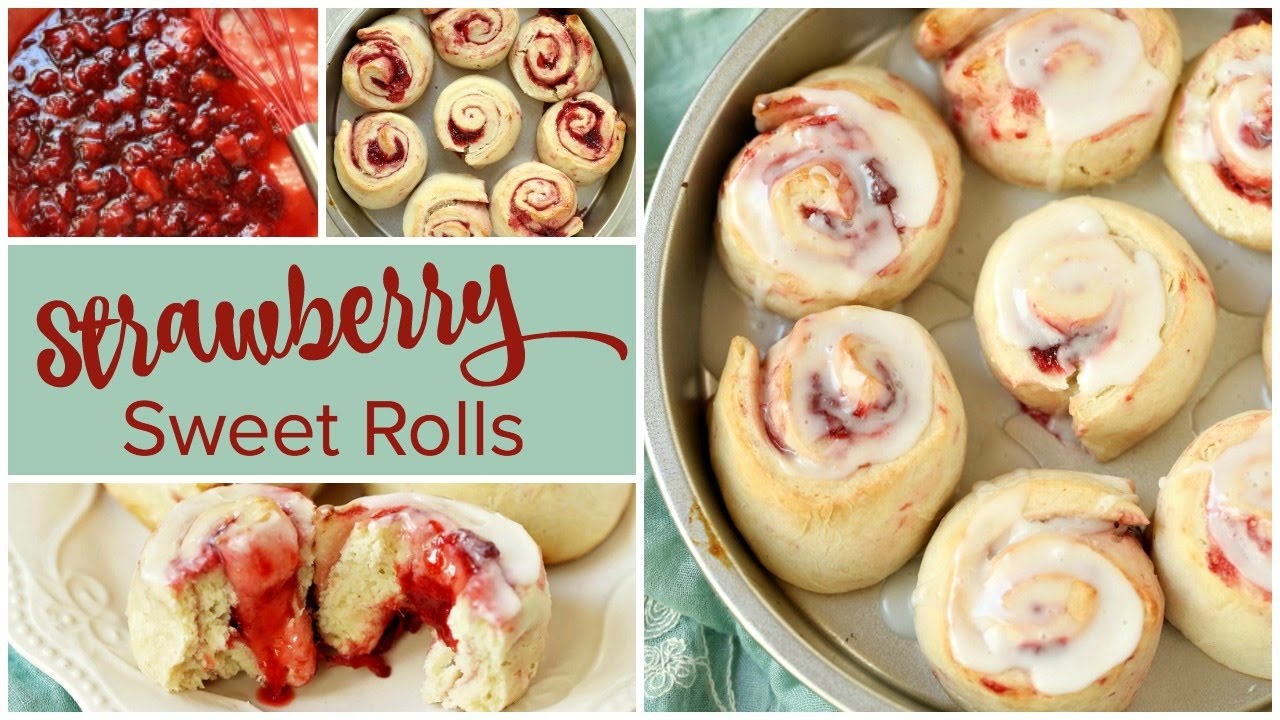 How To Make Strawberry Sweet Rolls