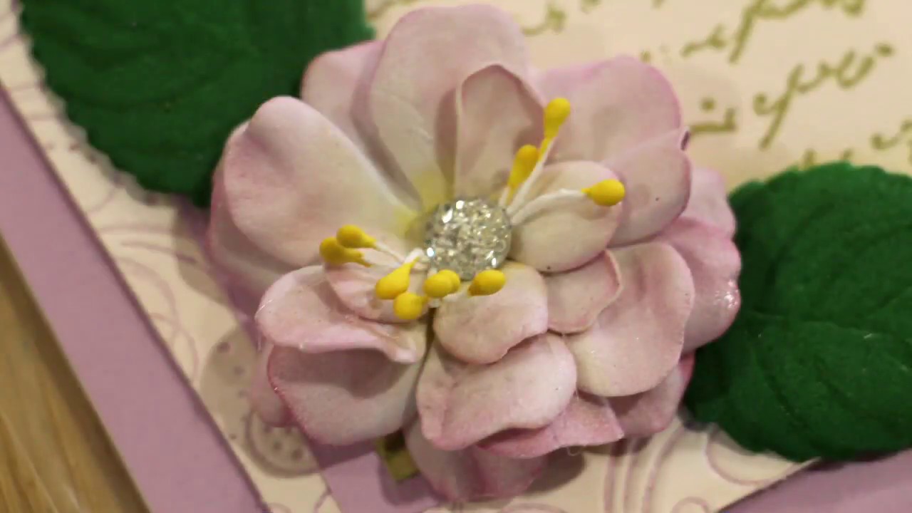 How to Make a Foam Flower Part 1