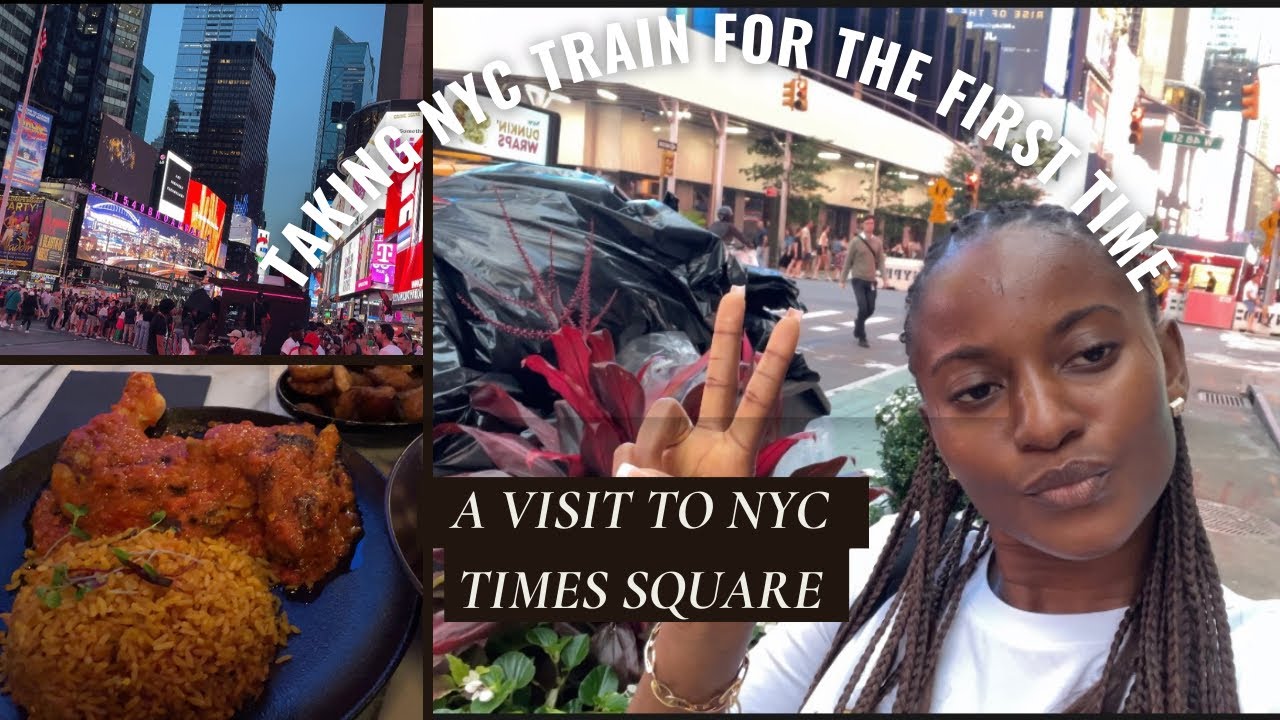 New York Vlog #2: A visit to new York times square/ new York subway train #newyorkcity #nycvlog