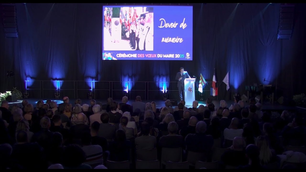 Cérémonie des vœux du maire à la population 2025