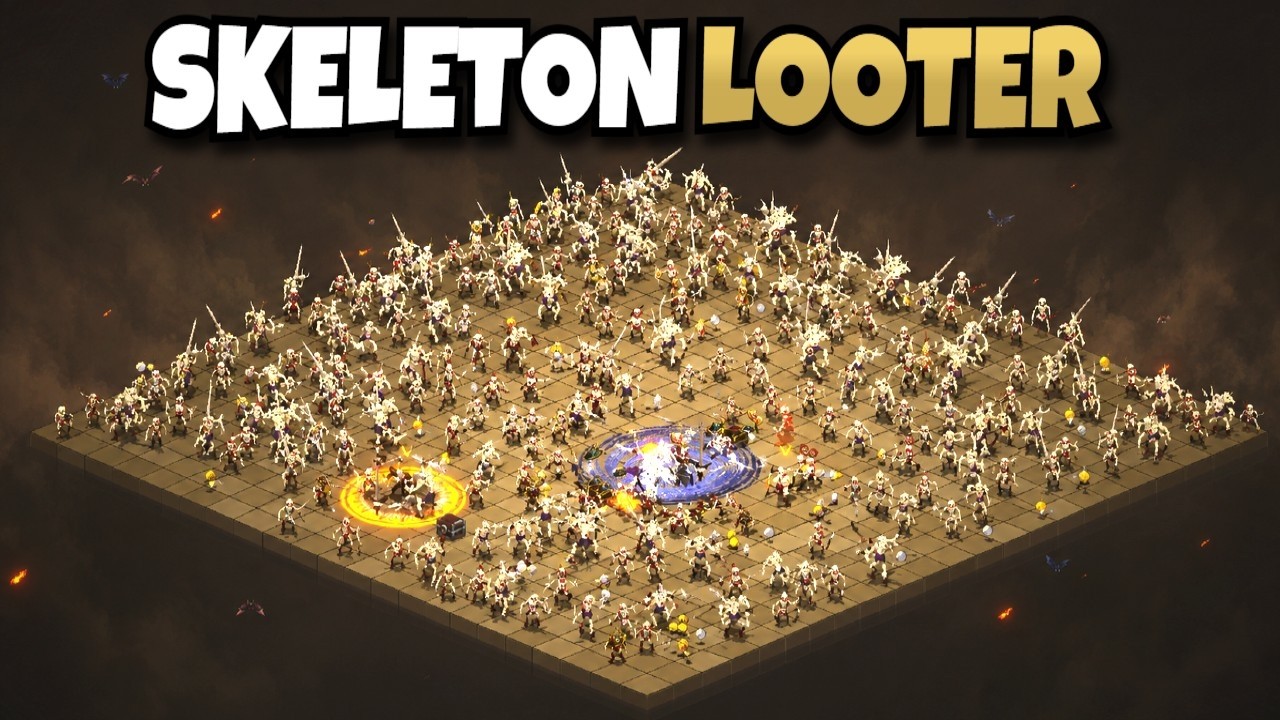Looting Millions of Skeletons for Upgrades!