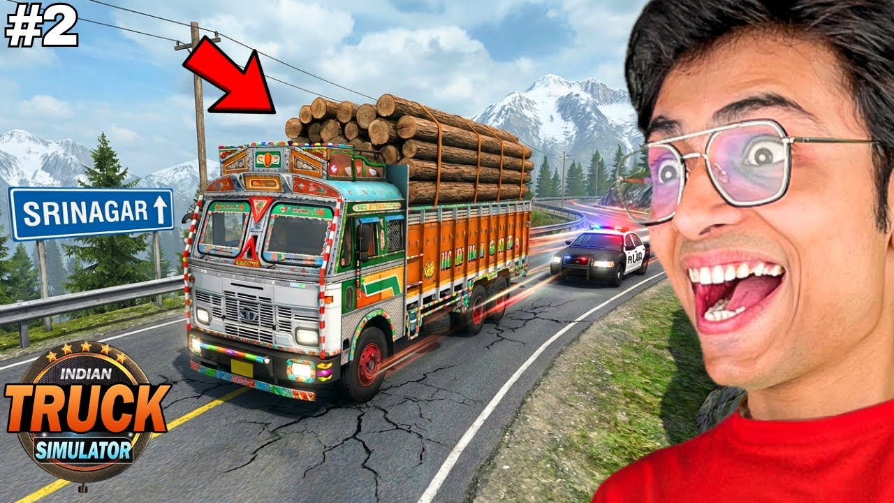 I Bought My New TRUCK in INDIAN TRUCK SIMULATOR😱 Police Chase