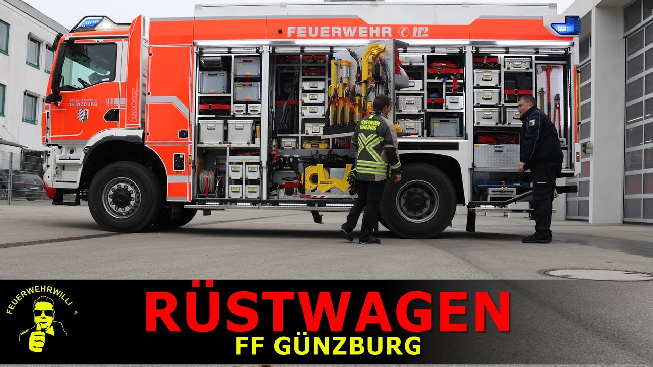 NEUER Rüstwagen FF Günzburg #lentner
