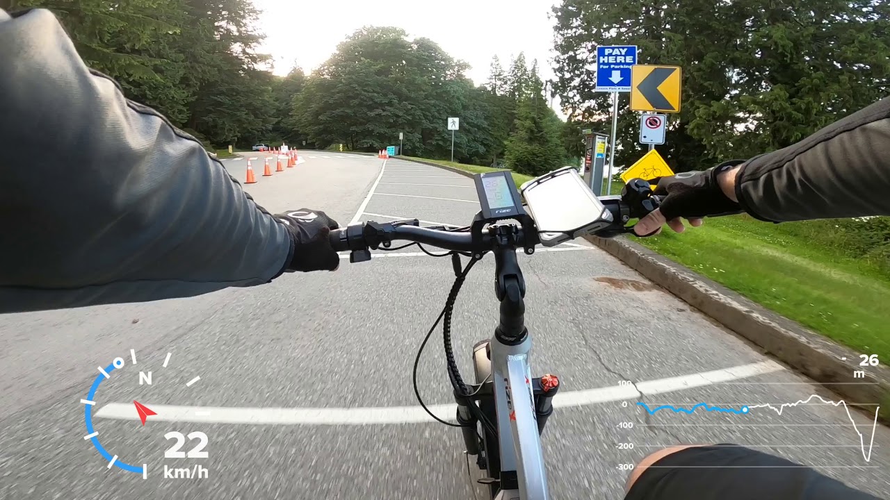 Stanley Park, Vancouver BC, Ebike ride June 24th, 2020
