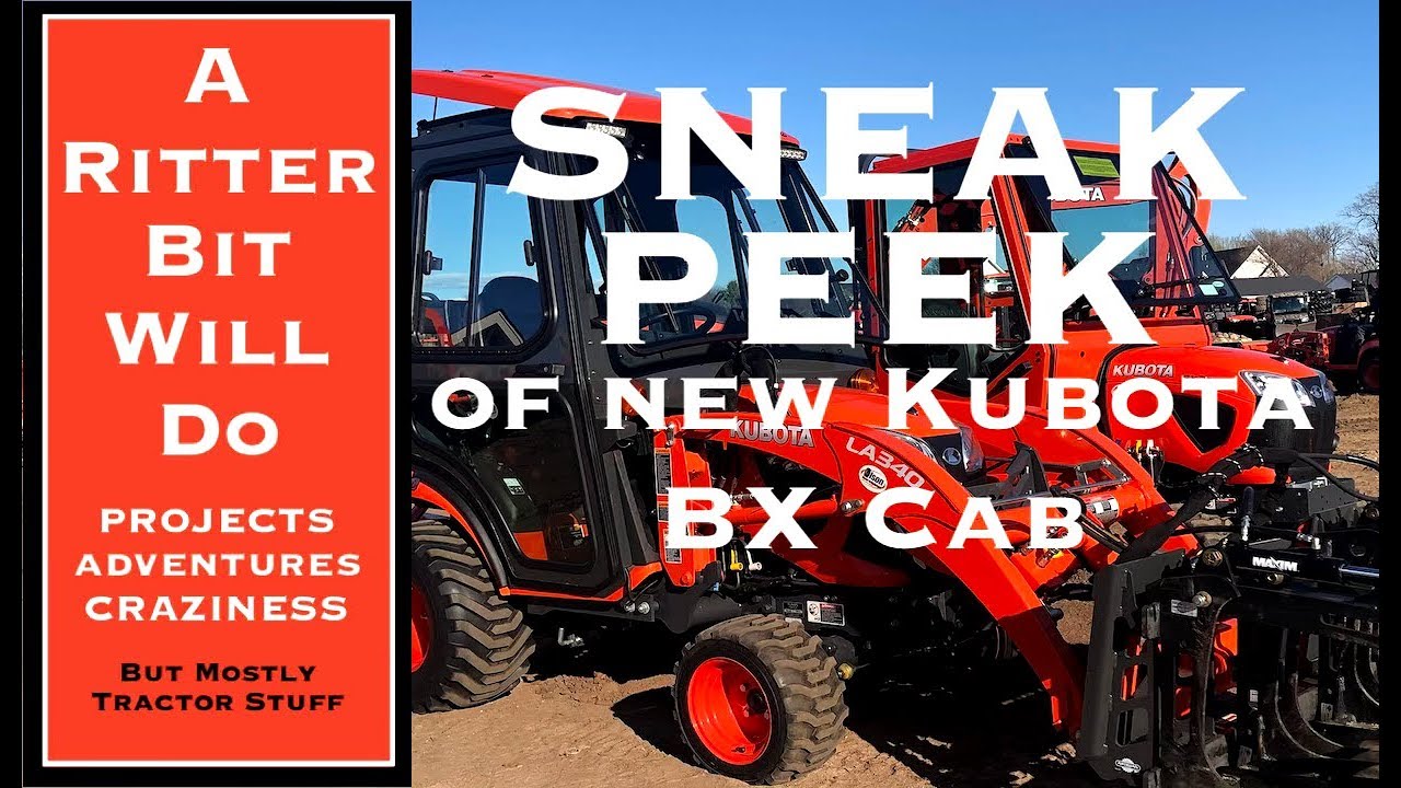 CURTIS CAB OPTION FOR YOUR KUBOTA BX