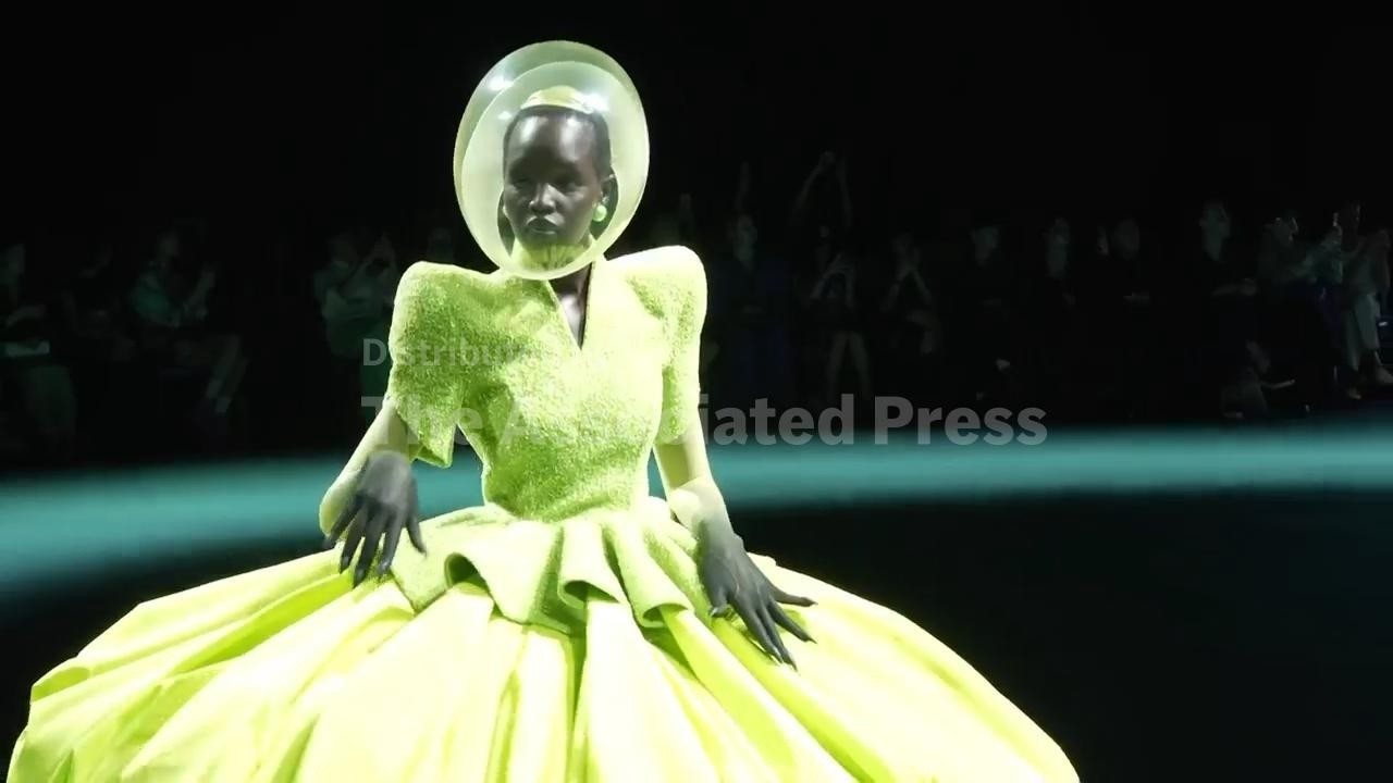 Cardi B models Robert Wun's 'Childsplay' couture