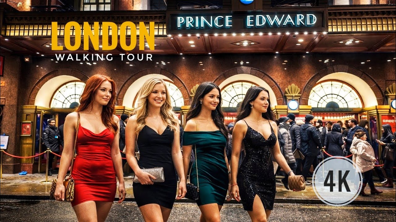 The Most Insane Nightlife in London / 4K HDR Walking Tour
