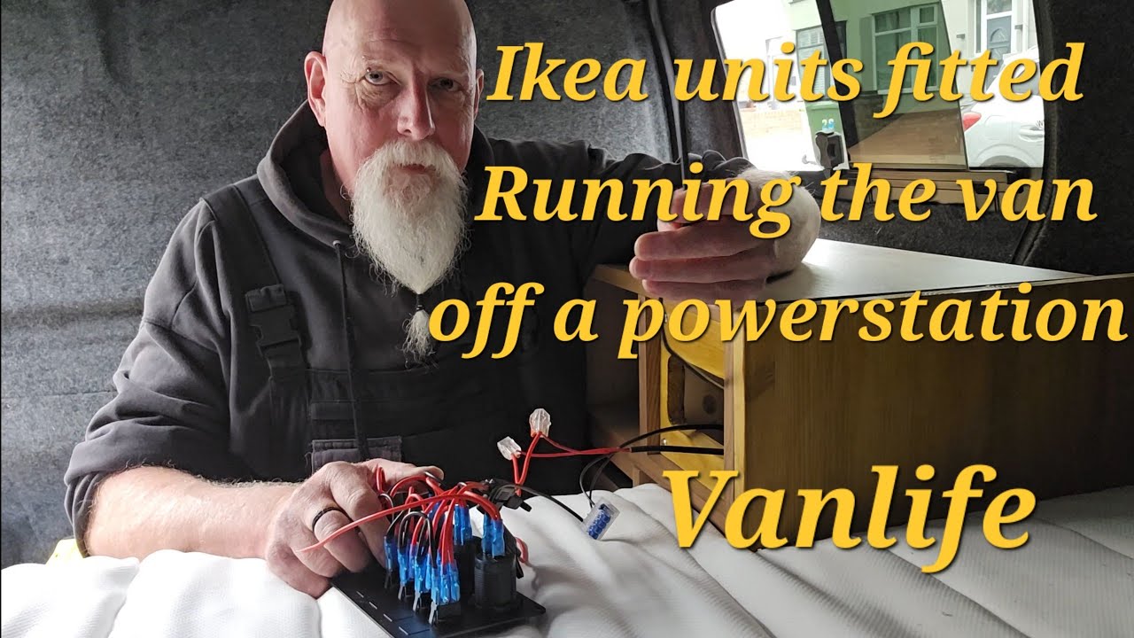 Сборка кемпера из модулей IKEA с питанием от внешнего аккумулятора