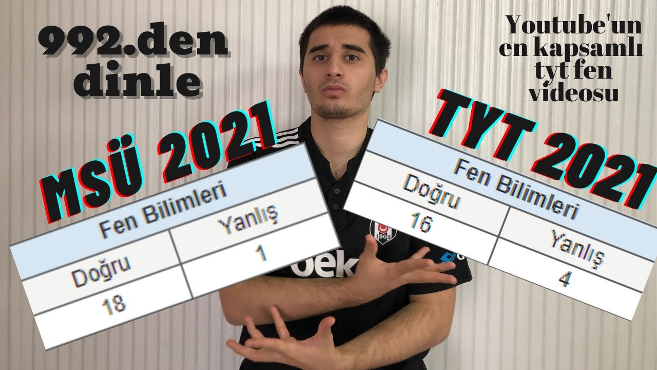 10-) TYT FEN NASIL ÇALIŞILIR ? | Analiz, Kaynak ve Kanal Önerileriyle En İyi TYT Fen Videosu | #yks