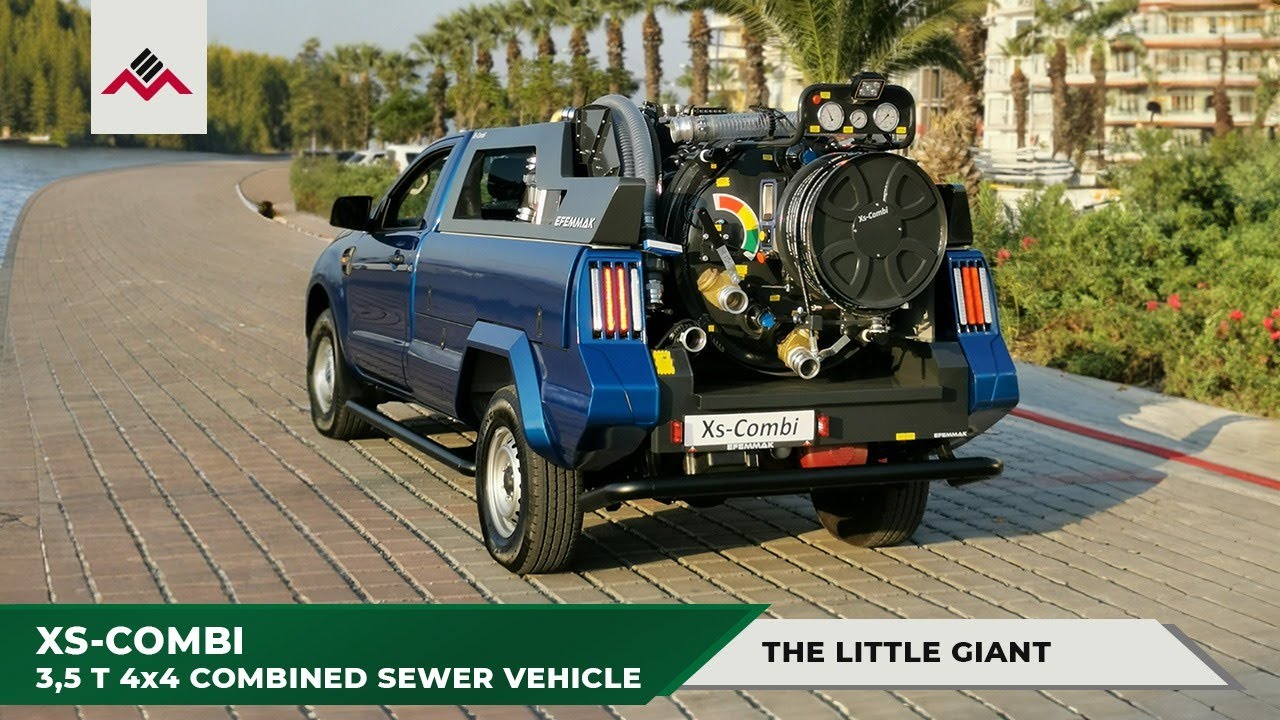 Efemmak 1. Gen Xs - Combi 3.5 T Combined Sewer Cleaning Vehicle