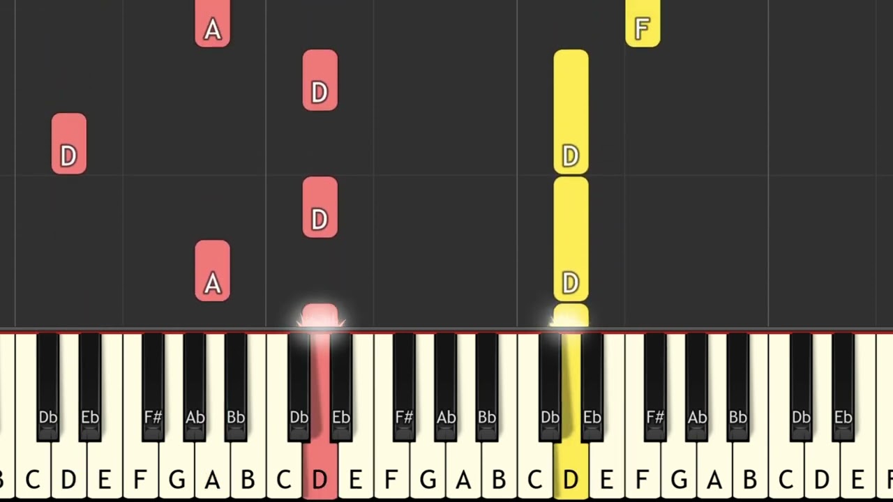 Hava Nagila Israeli Folk Dance  piano tutorial