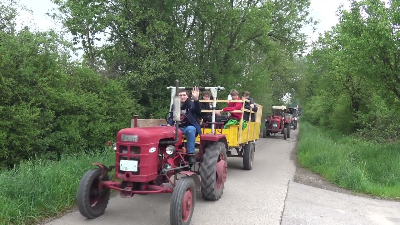 Ausfahrt - Oldtimer- und Traktorentag im Freulandmuseum Wackershofen bei Schwäbisch Hall 2025
