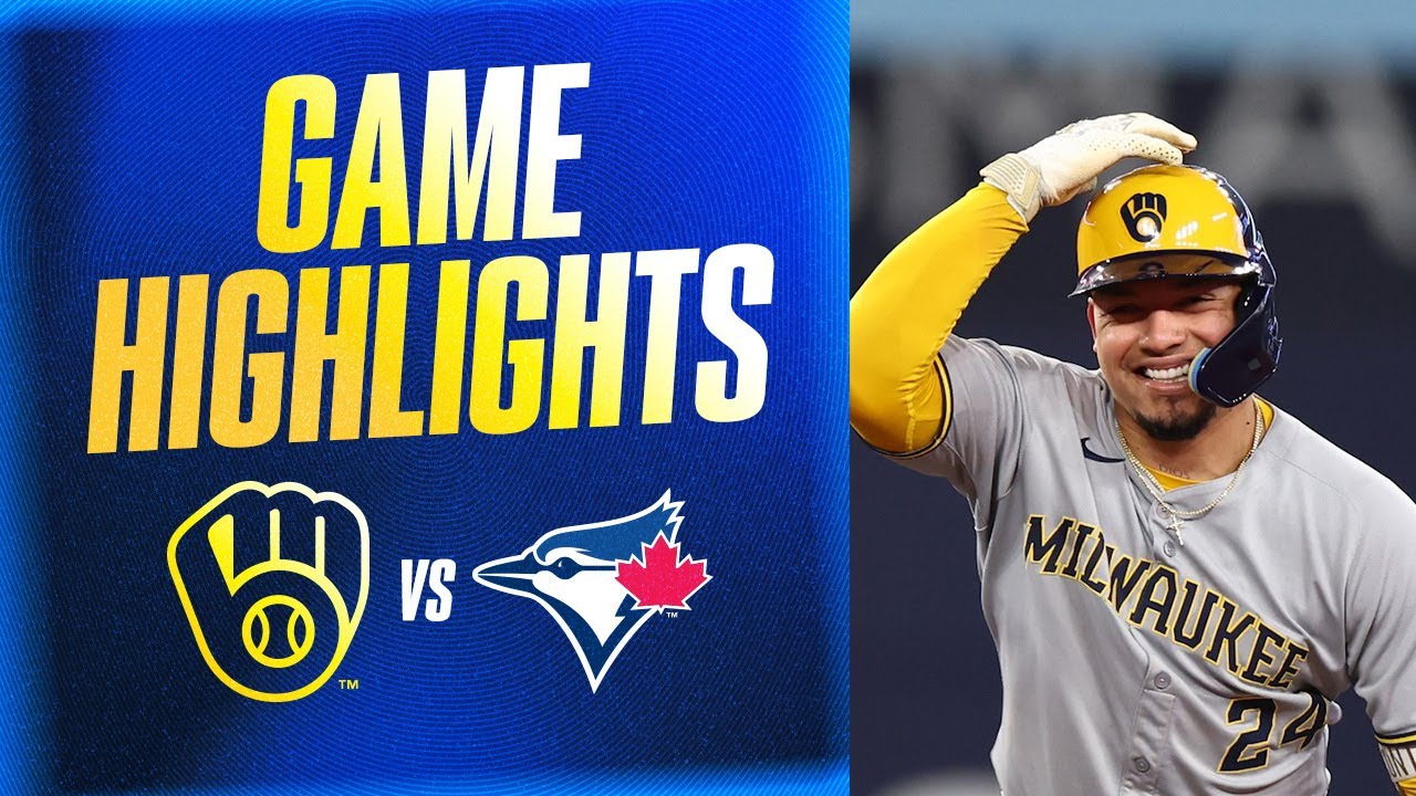 Brewers vs. Blue Jays Game Highlights (8/29/25) | MLB Highlights
