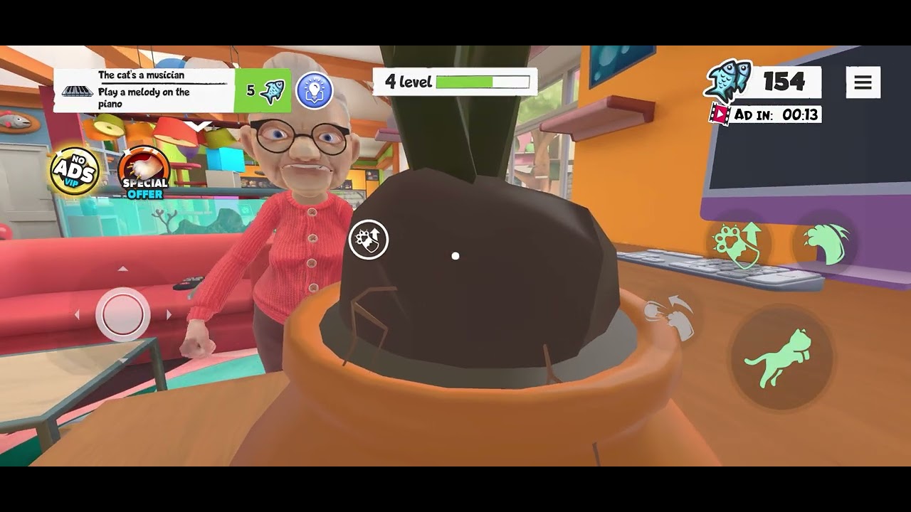 I am cat pranks on granny again part 2