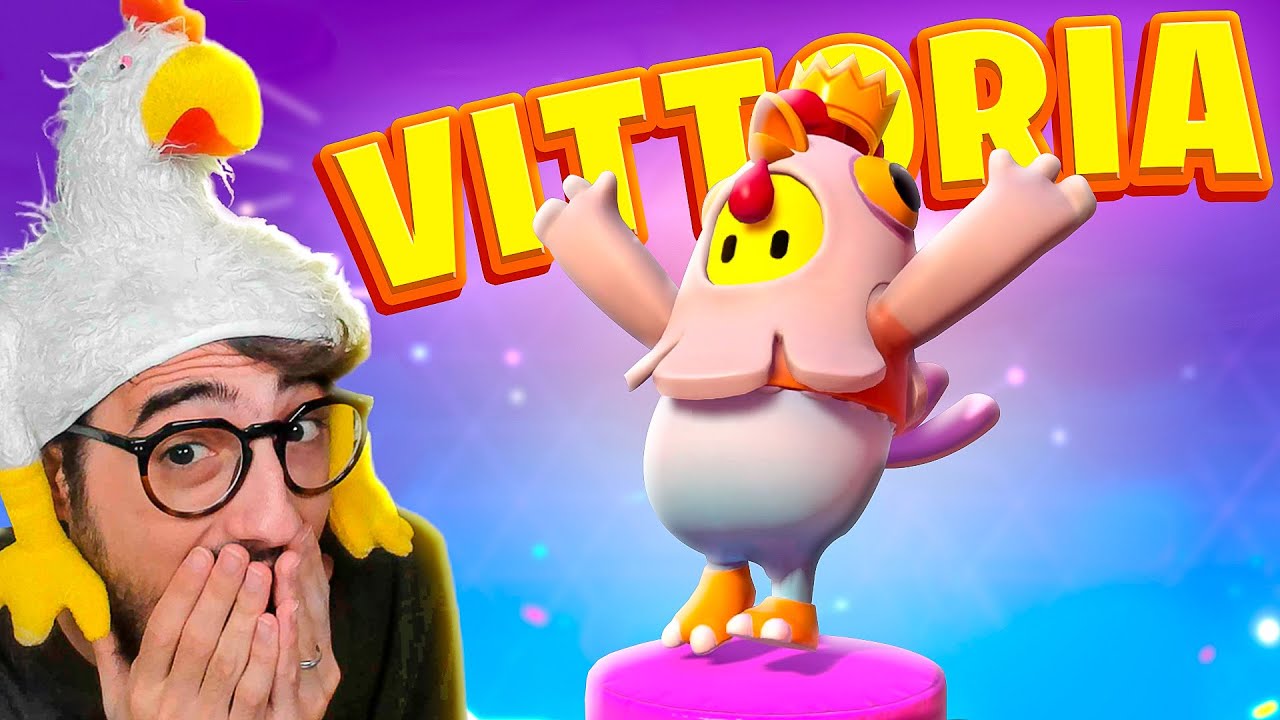 VINCO LA PARTITA DA POLLO CON MIKESHOWSHA! - FALL GUYS