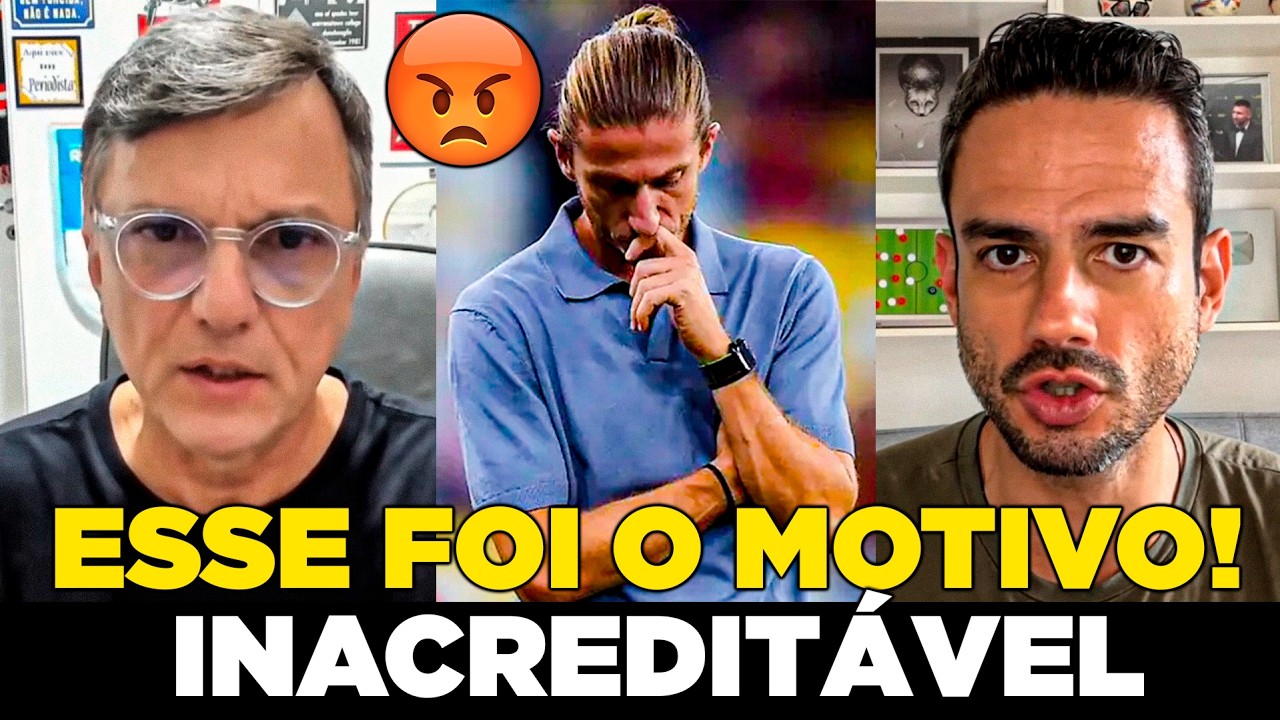 FILIPE LUÍS DEMITIDO DO FLAMENGO! OLHA A REAÇÃO DA MÍDIA!