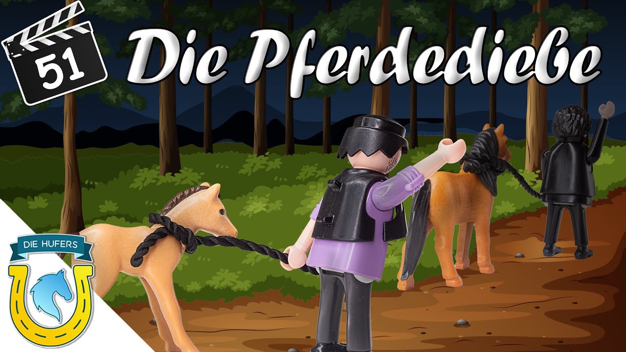 Playmobil Die Hufers - Folge 51: Die Pferdediebe | Der Pferdeklau | Reiterhof Geschichten
